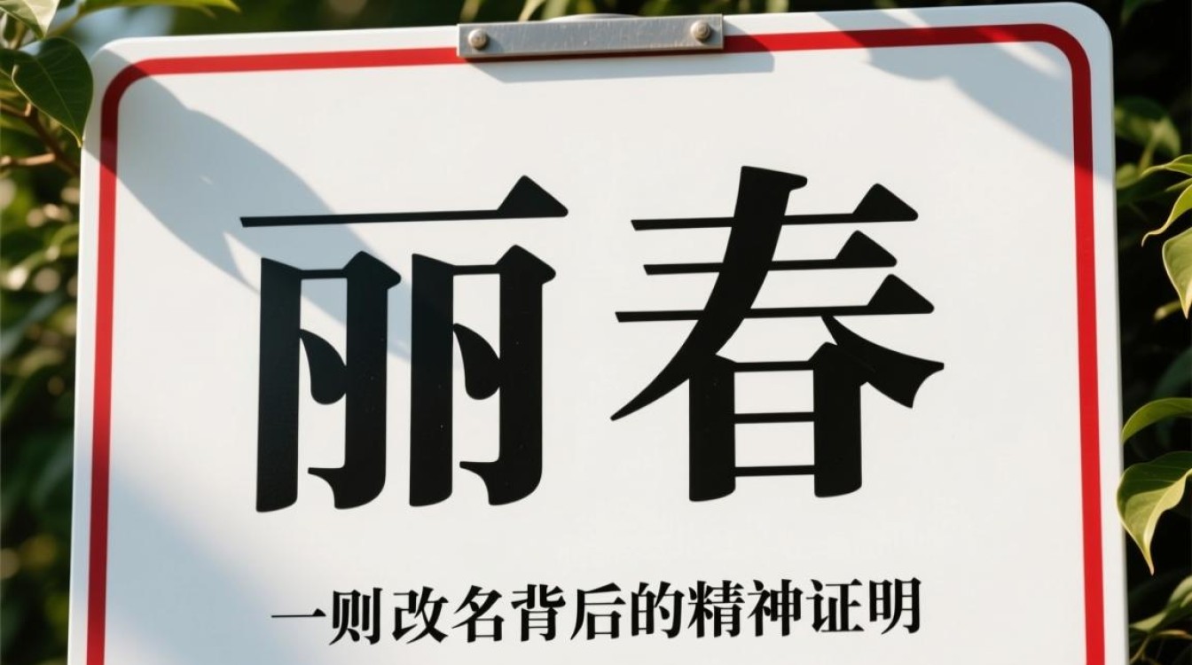 丽春更名背后的精神价值探讨-图3