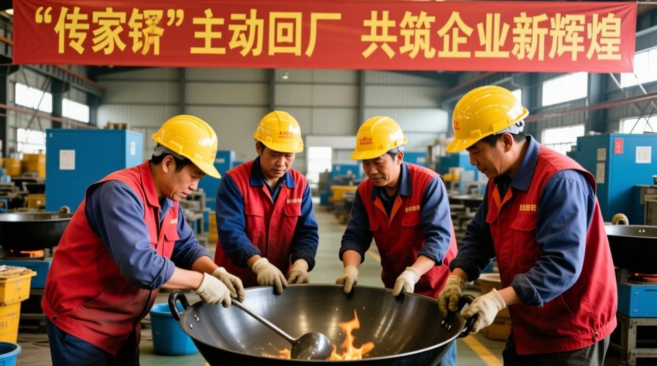 传家锅老员工心系企业,热心回厂助力发展-图3 传家锅老员工心系企业,热心回厂助力发展-图3