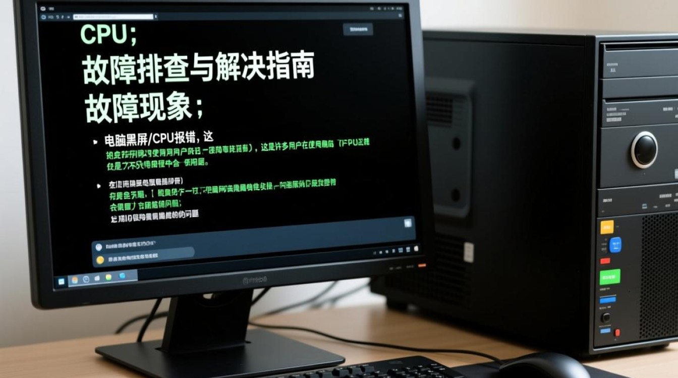 电脑黑屏CPU故障排查指南-图2