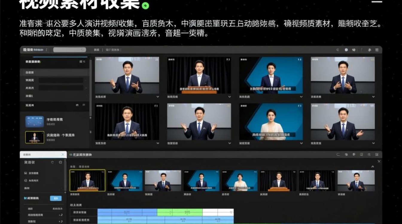 高效剪辑多人演讲视频的技巧指南-图1