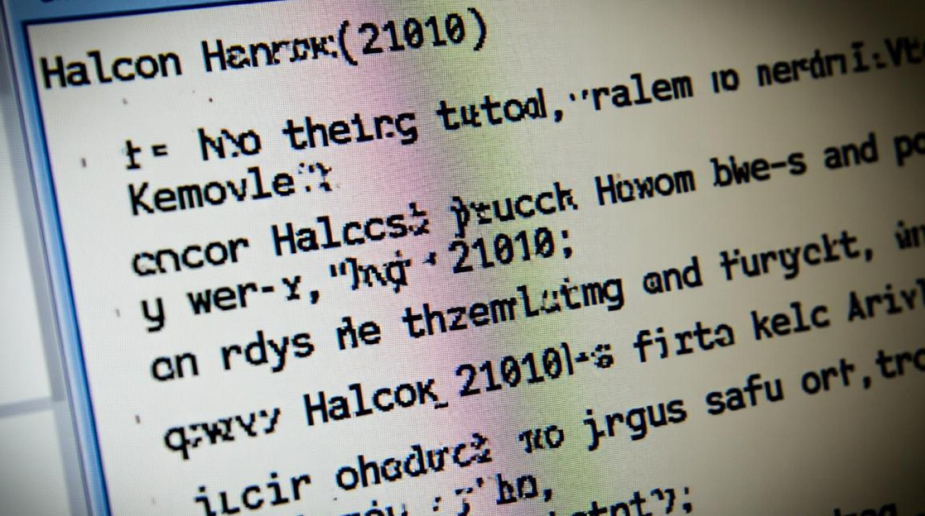 HALCON软件运行时错误21010故障排查指南-图1 HALCON软件运行时错误21010故障排查指南-图1