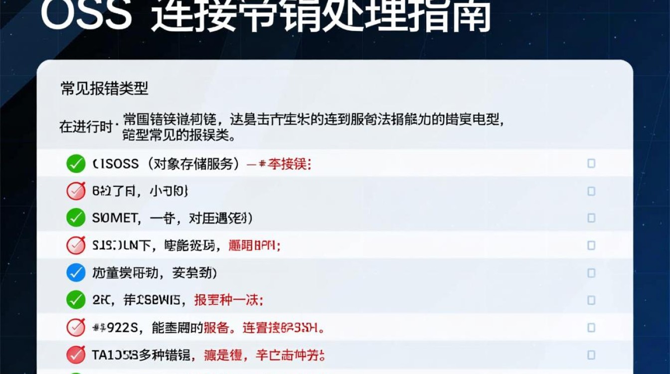 解决OSS连接错误,排查与修复指南-图1 解决OSS连接错误,排查与修复指南-图1