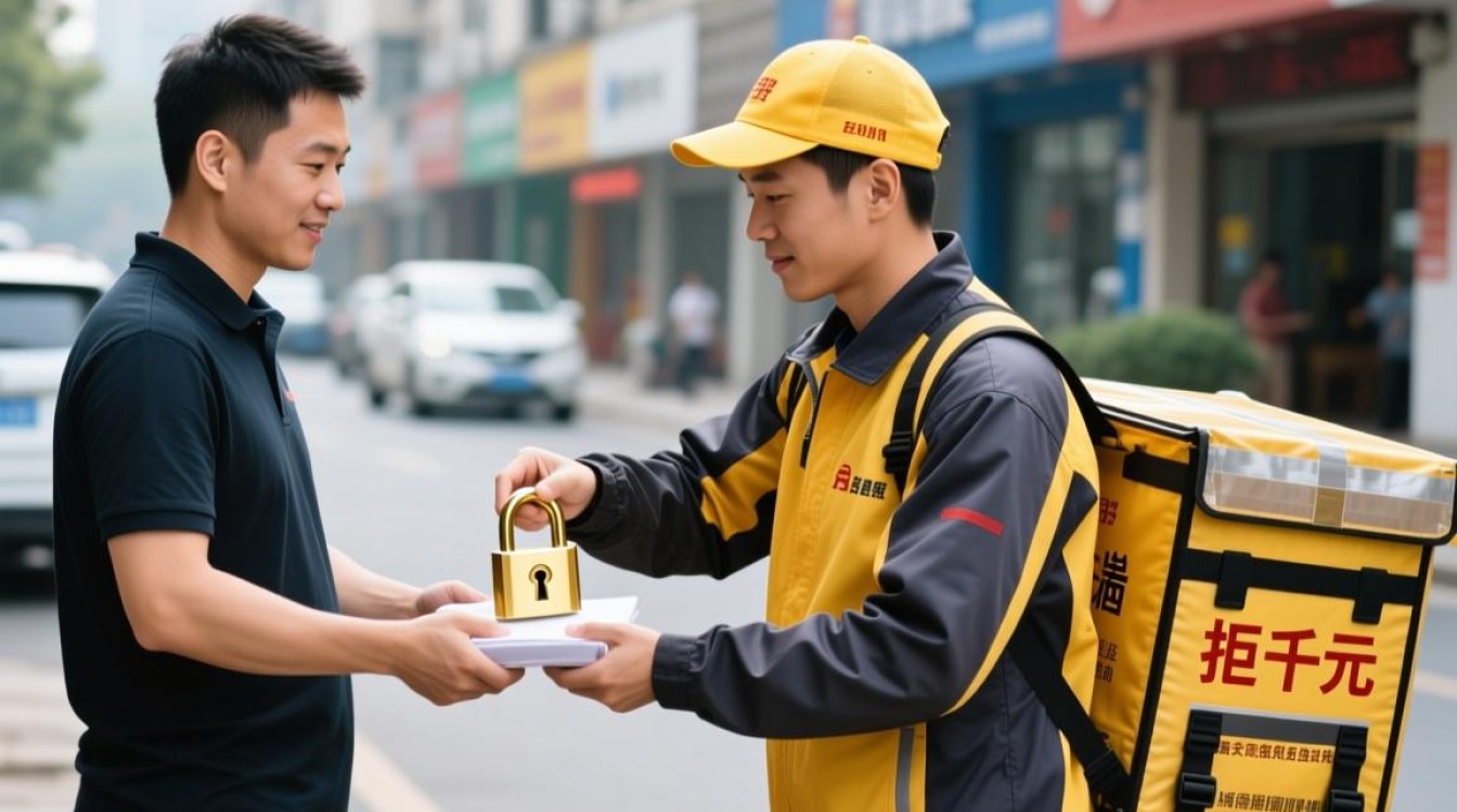 快递小哥拾金不昧，拒收千元酬谢彰显高尚品德-图1