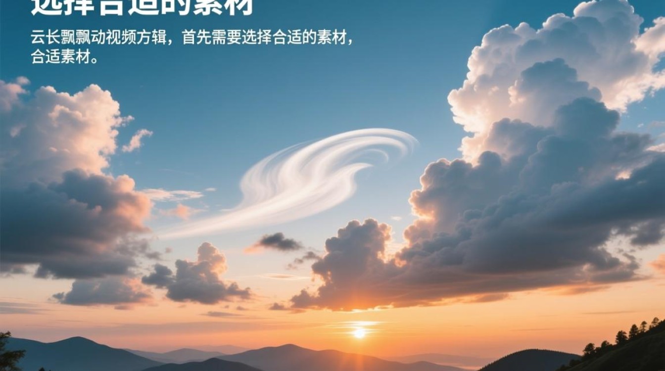 云彩飘动视频剪辑技巧解析-图1