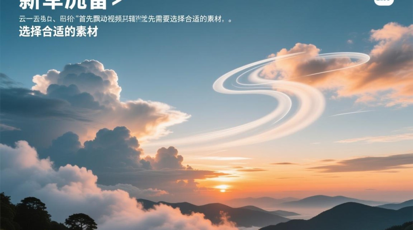 云彩飘动视频剪辑技巧解析-图3