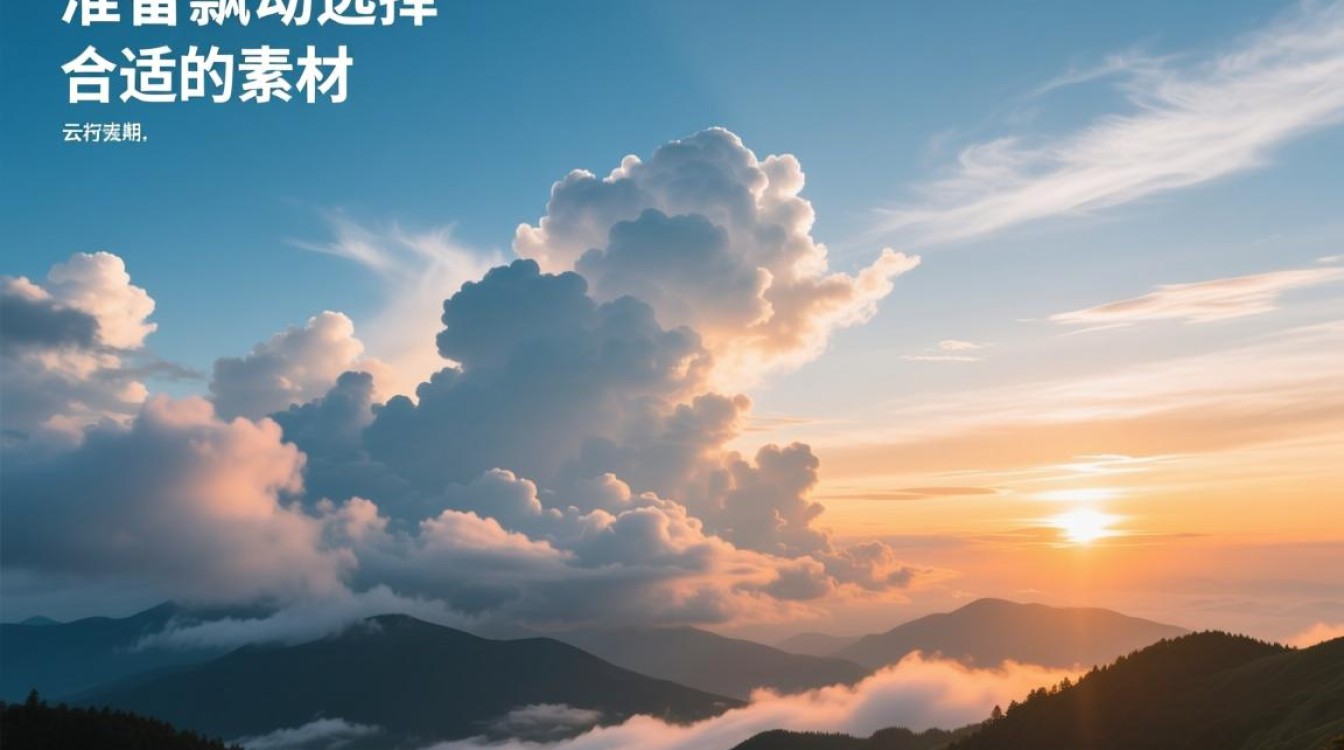 云彩飘动视频剪辑技巧解析-图2