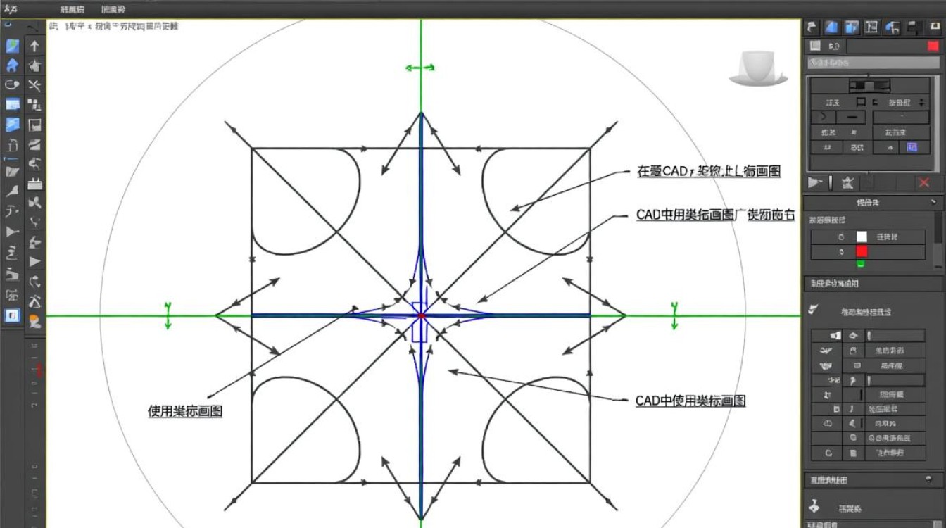 坐标绘图技巧，CAD软件中的坐标绘制方法详解-图1