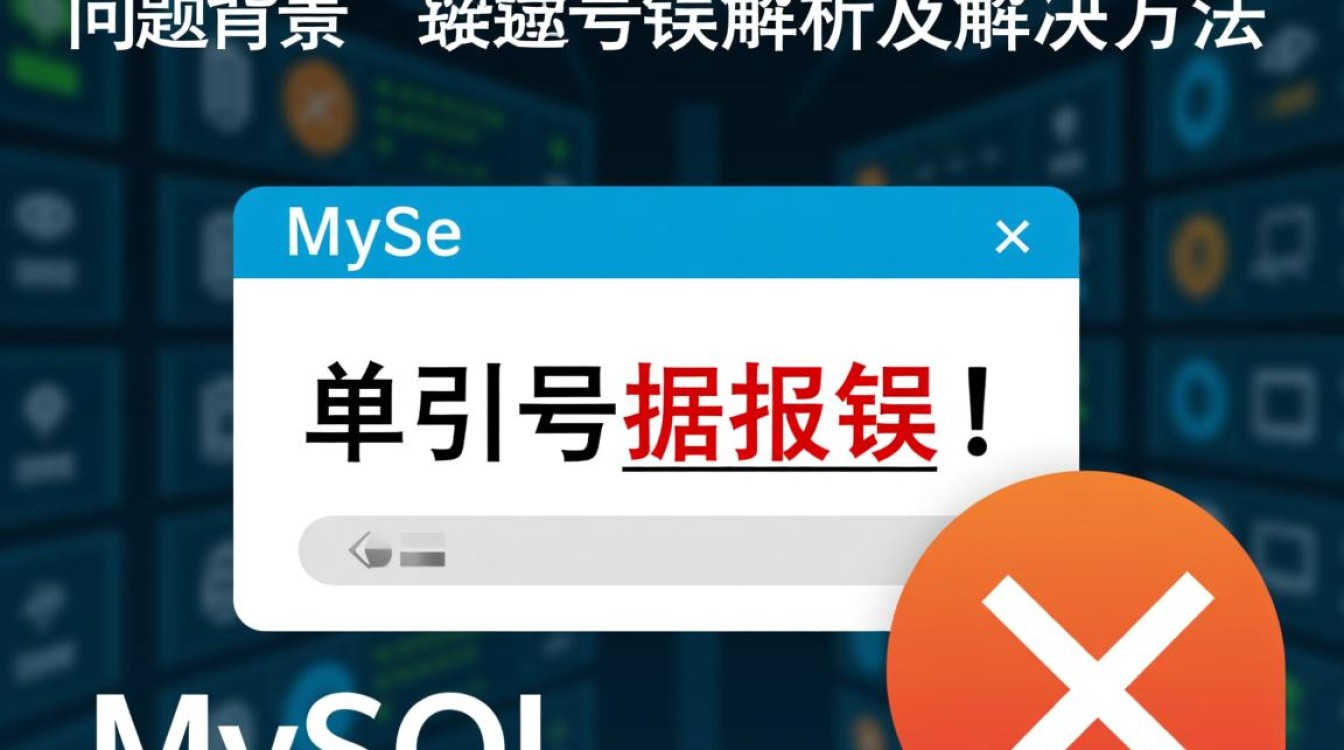 MySQL单引号错误排查与解决方法-图1