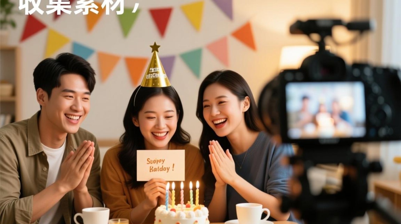 生日感谢视频制作指南-图1 生日感谢视频制作指南-图1