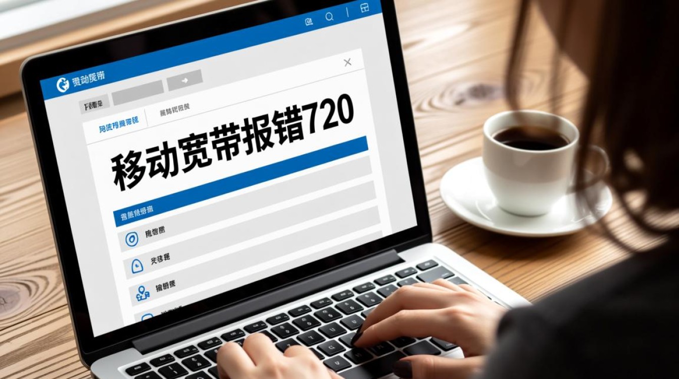 移动宽带故障代码720解析与解决方法-图1