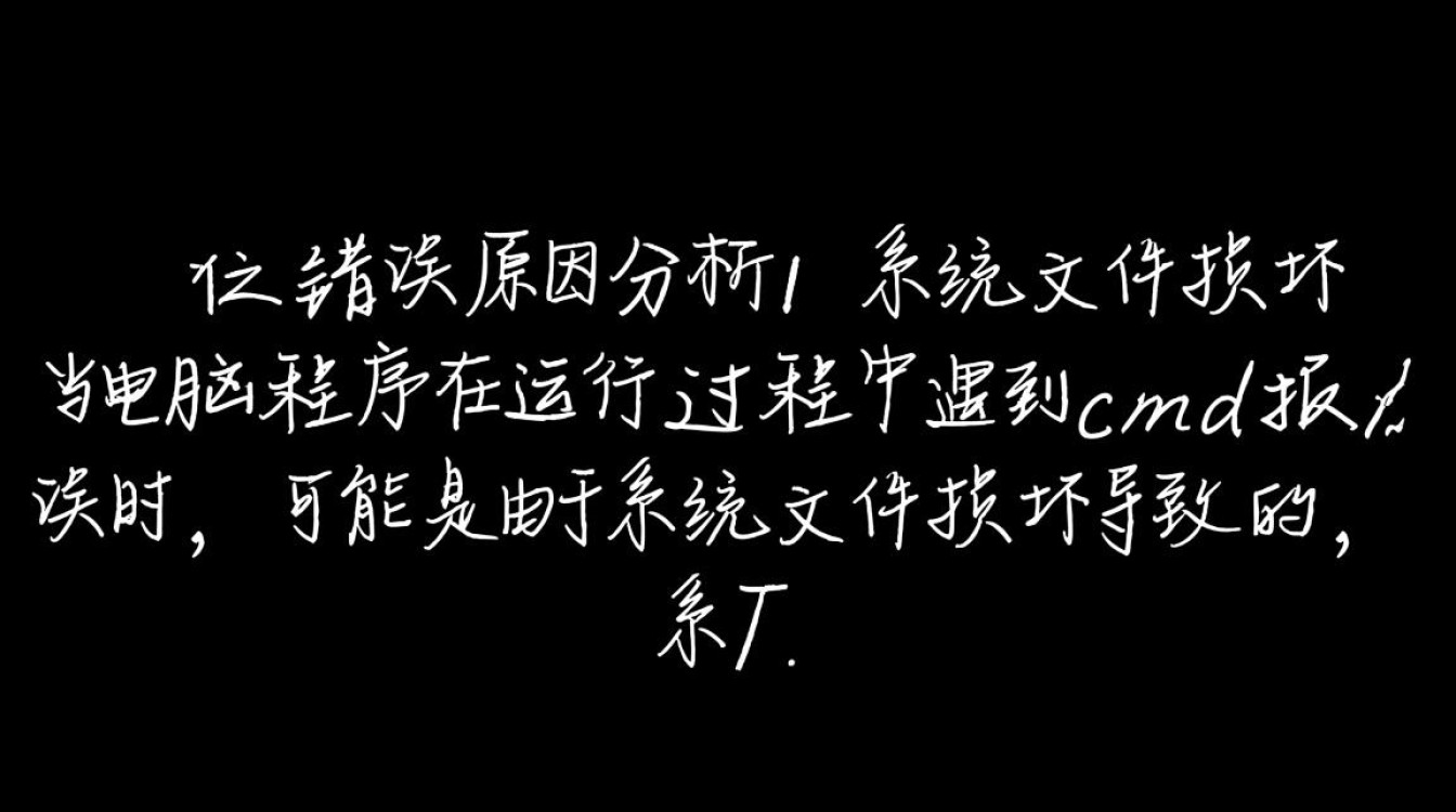 电脑程序cmd错误排查指南-图3 电脑程序cmd错误排查指南-图3