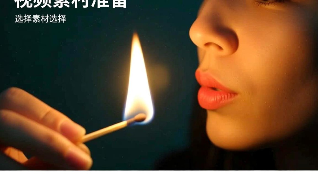轻松剪辑，打造吸睛吹火柴视频教程-图1