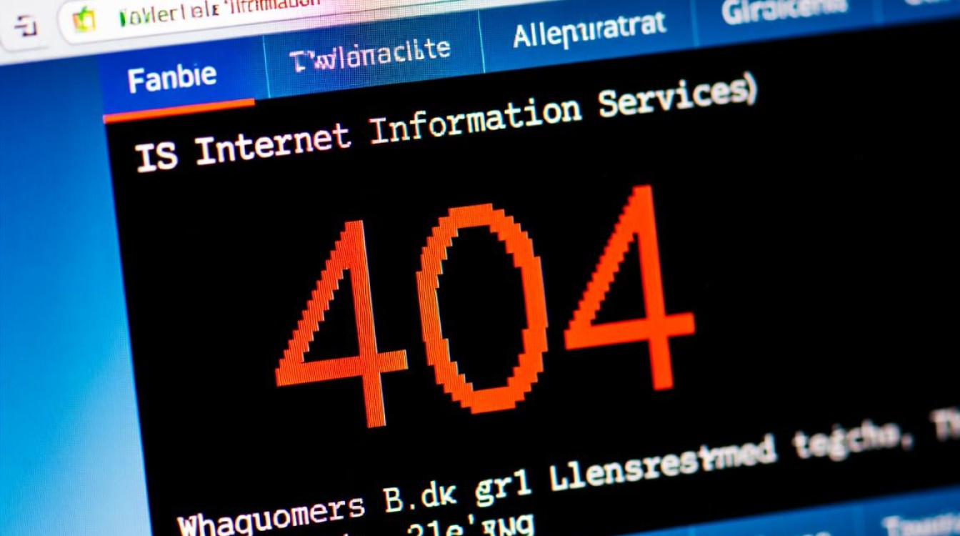 IIS网站404错误排查指南-图2 IIS网站404错误排查指南-图2