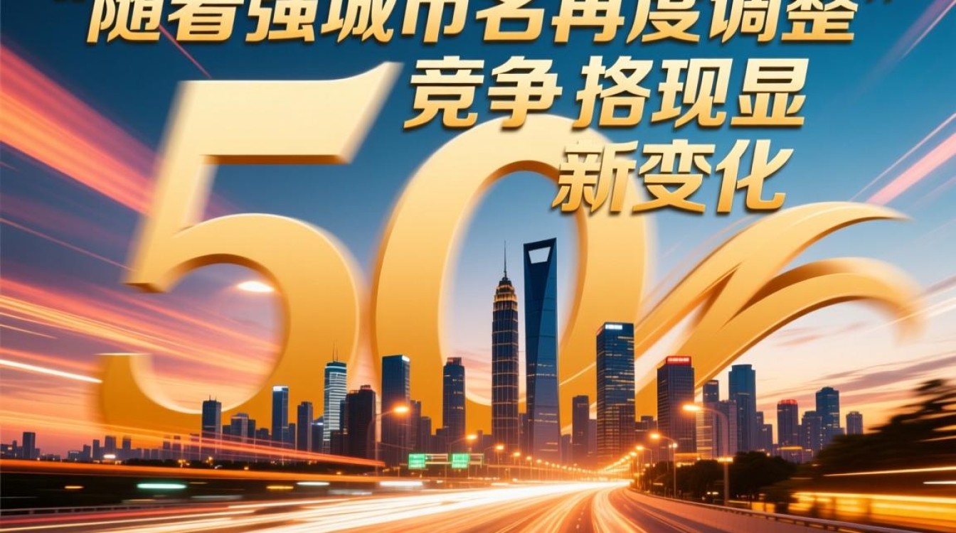 2023全国50强城市最新排名揭晓-图2