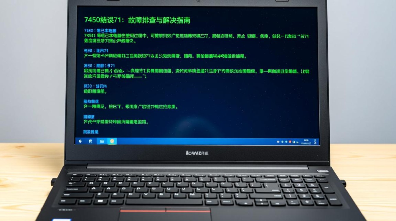 联想7450电脑报错71，故障排查指南-图1
