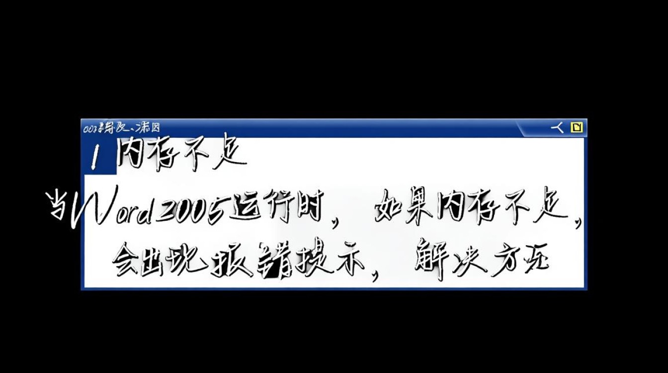 Word2003常见报错解析-图1 Word2003常见报错解析-图1
