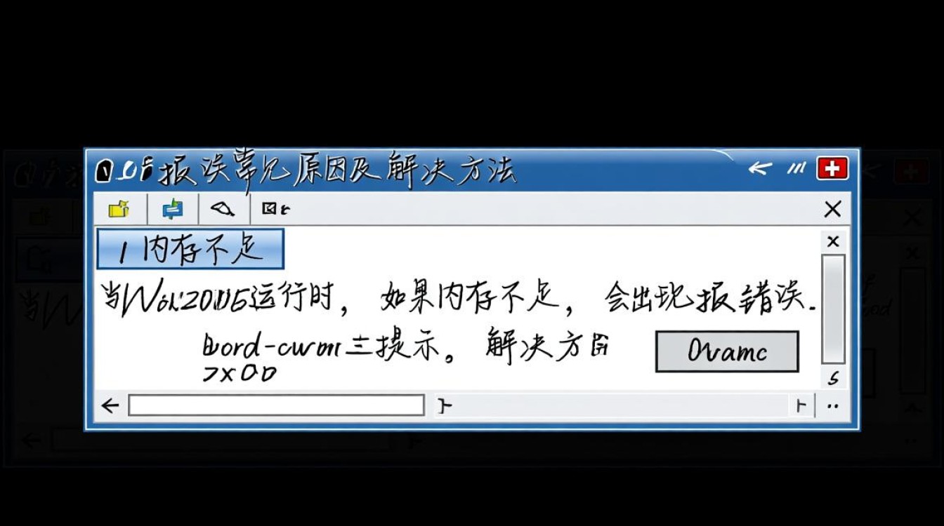 Word2003常见报错解析-图2 Word2003常见报错解析-图2