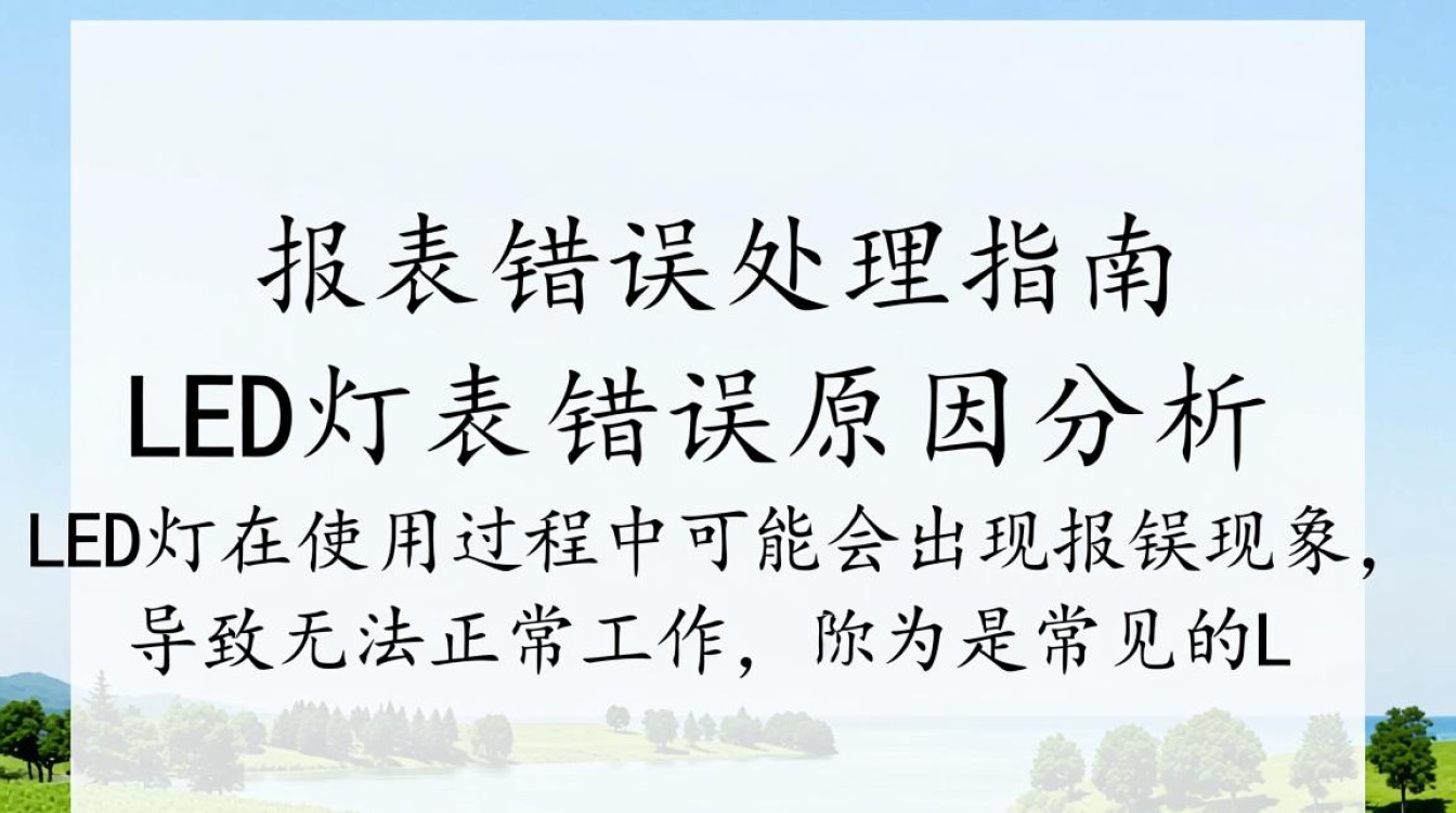 LED灯更换故障排查指南-图3 LED灯更换故障排查指南-图3