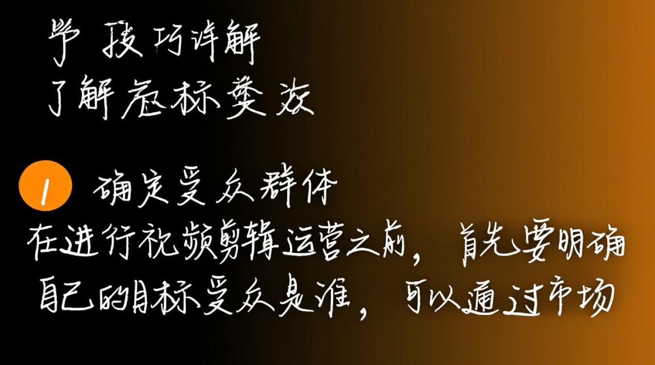 视频剪辑运营攻略揭秘-图2