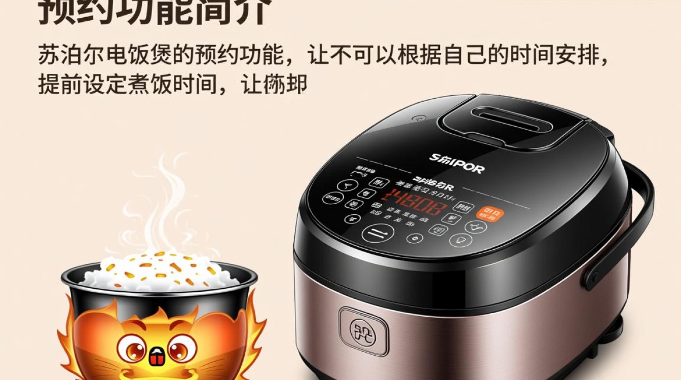 苏泊尔电饭煲预约使用指南-图1