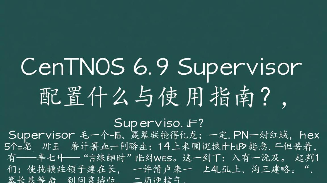 CentOS 6.9环境下Supervisor的配置与管理指南-图1
