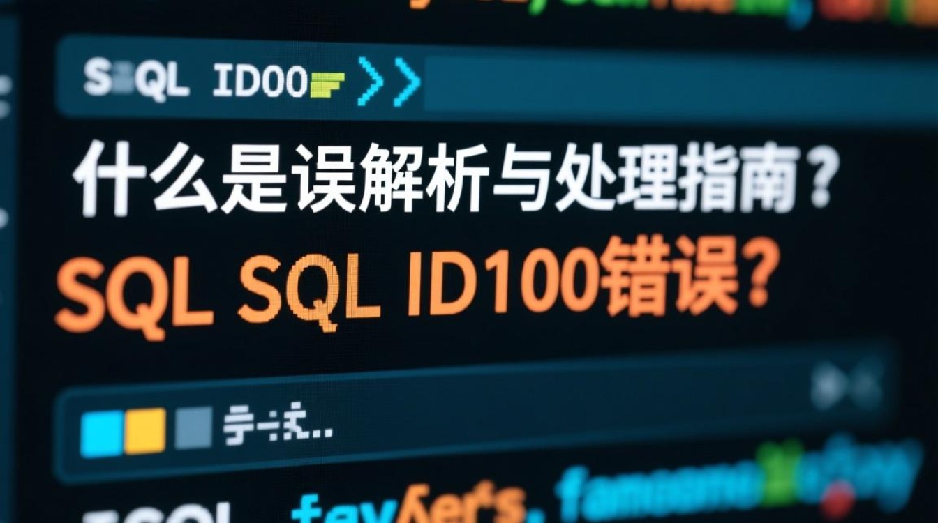 SQL ID 100 错误排查指南-图2