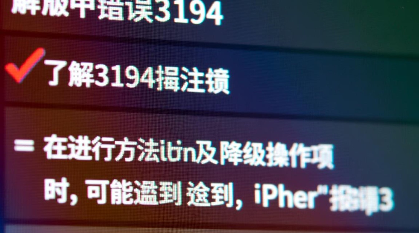 iPhone降级遭遇3194错误代码解决方案-图2