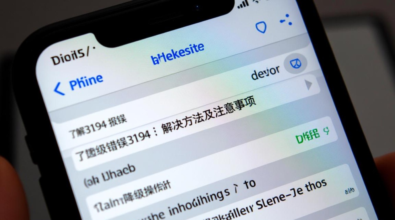 iPhone降级遭遇3194错误代码解决方案-图3