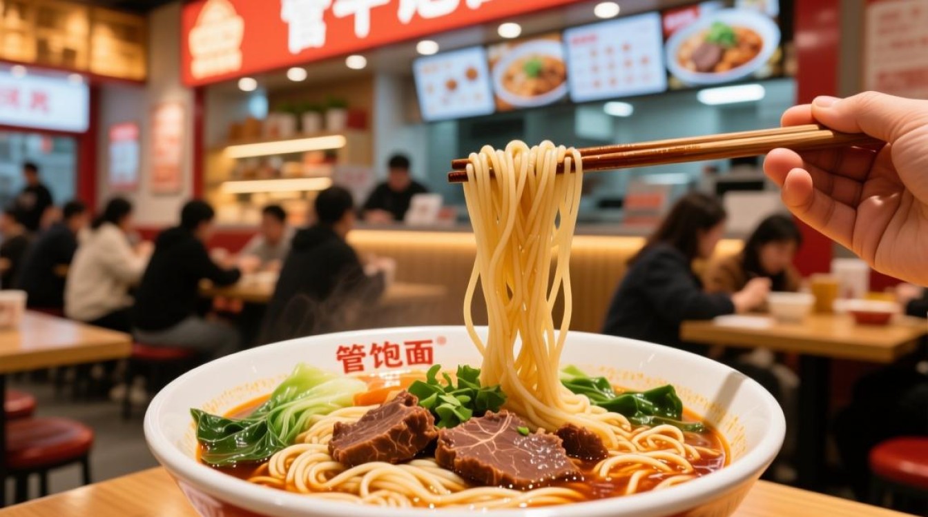 全网爆火的管饱牛肉面馆传奇面食-图1