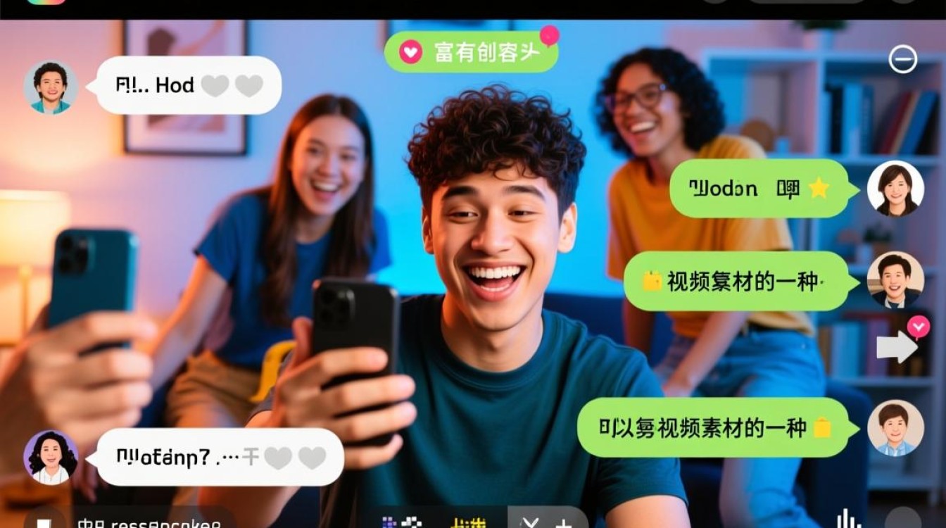 视频聊天剪辑技巧，高效制作聊天回复视频-图1