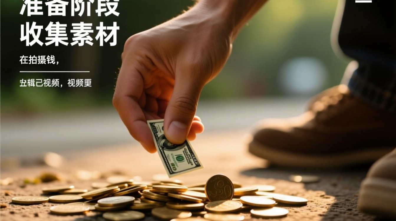 轻松剪辑，如何制作捡钱视频教程-图3