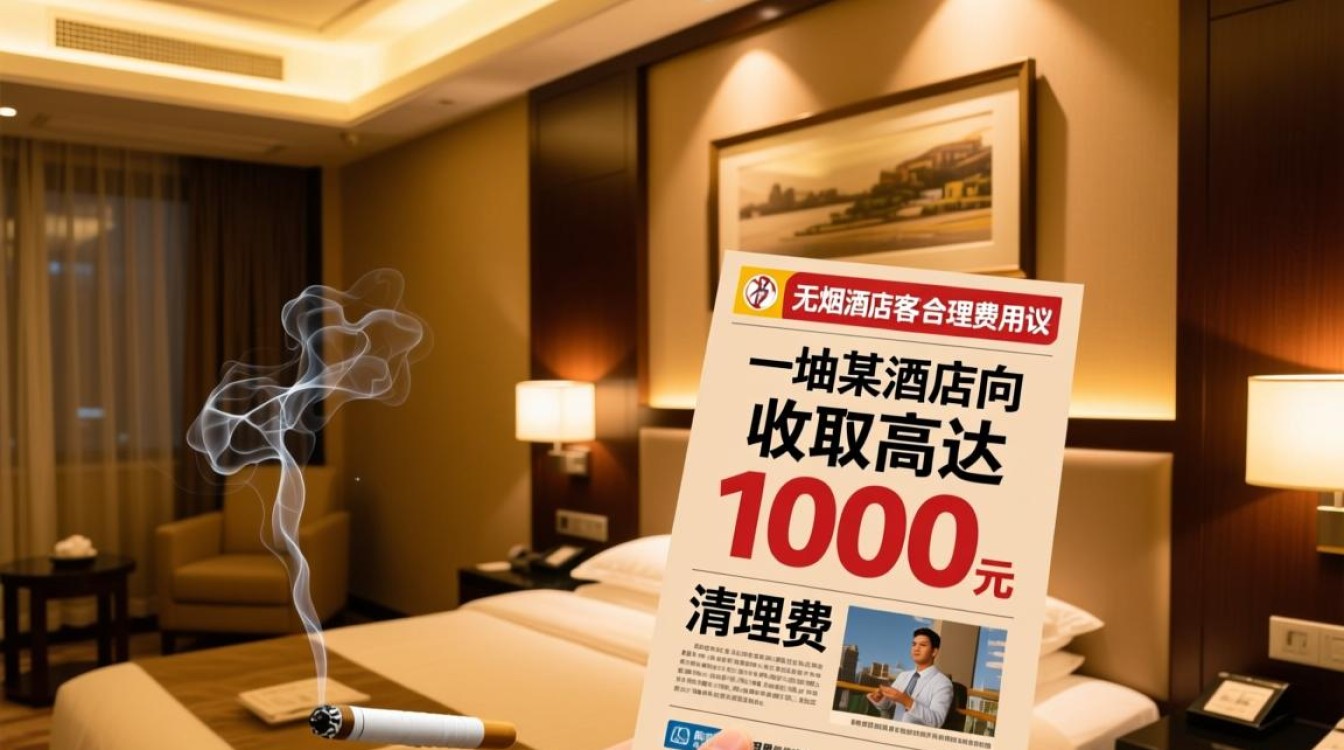 酒店因客人抽烟收取1000元清理费引争议-图2