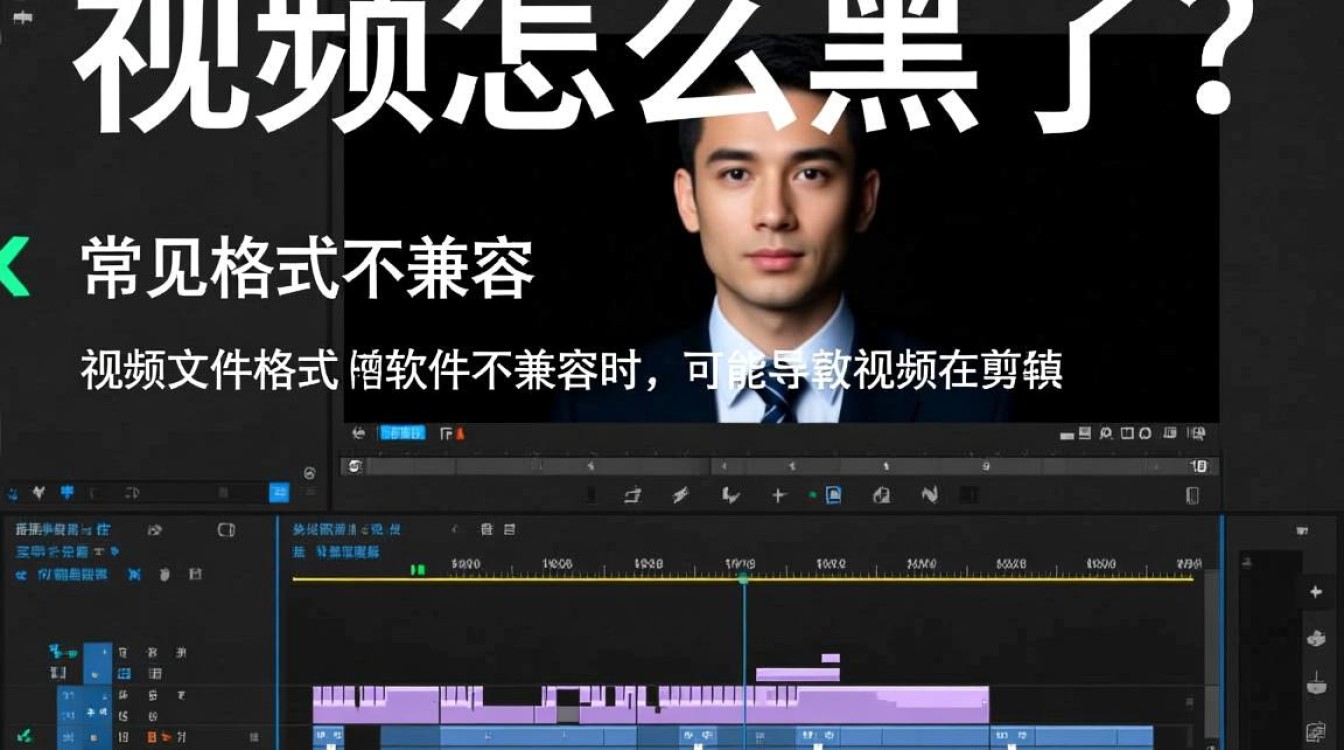 视频剪辑中出现黑色画面原因解析-图2