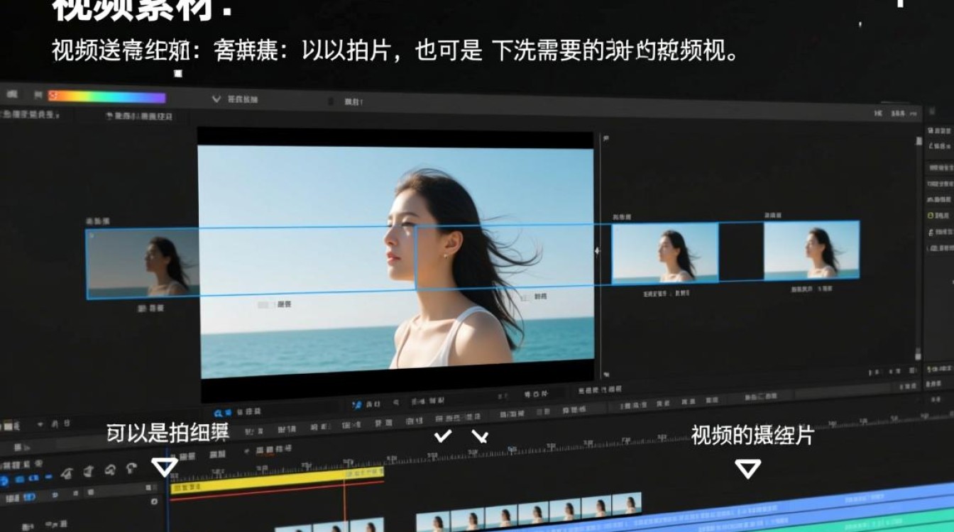 视频剪辑技巧，如何流畅处理文字流过效果-图2