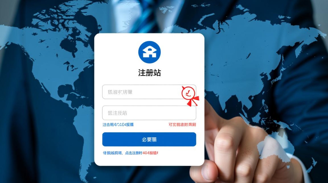 注册页面无法访问，遭遇404错误提示-图2