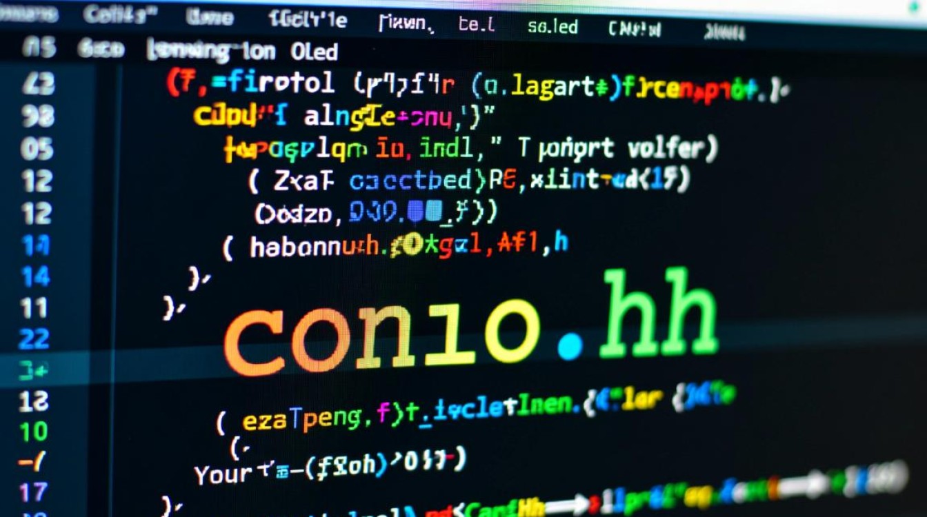 conio.h 头文件使用报错解析与解决-图1