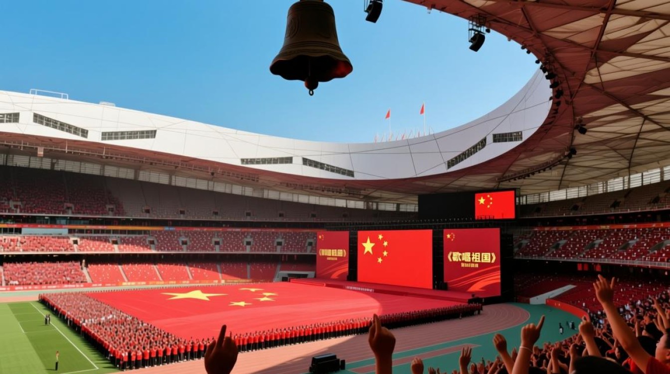 歌唱祖国奏响,五星红旗入场仪式感人至深-图2 歌唱祖国奏响,五星红旗入场仪式感人至深-图2