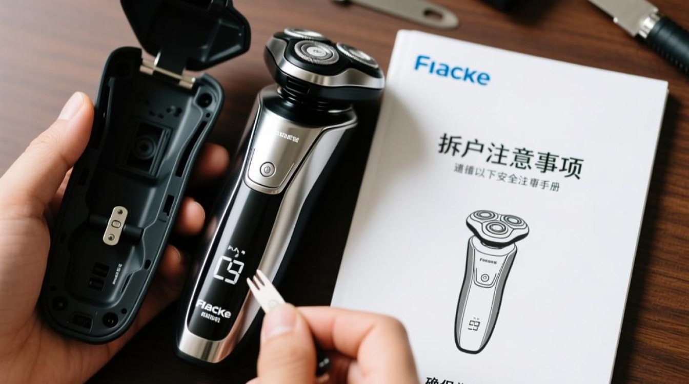 飞科剃须刀拆卸教程-图3