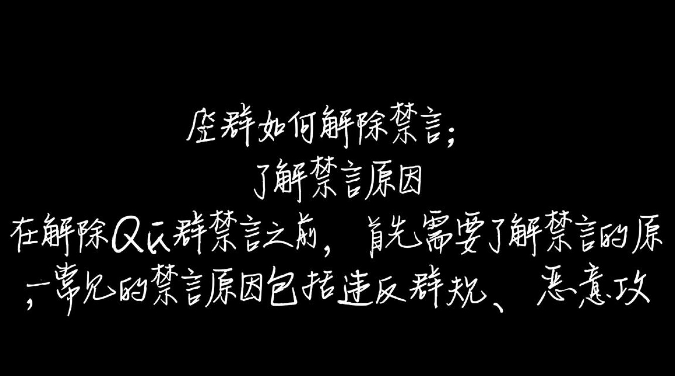 QQ群快速解除禁言指南-图1