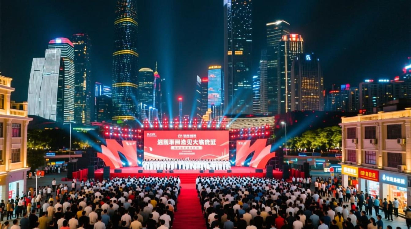 广州市民同姿势共赏开幕式盛况-图1