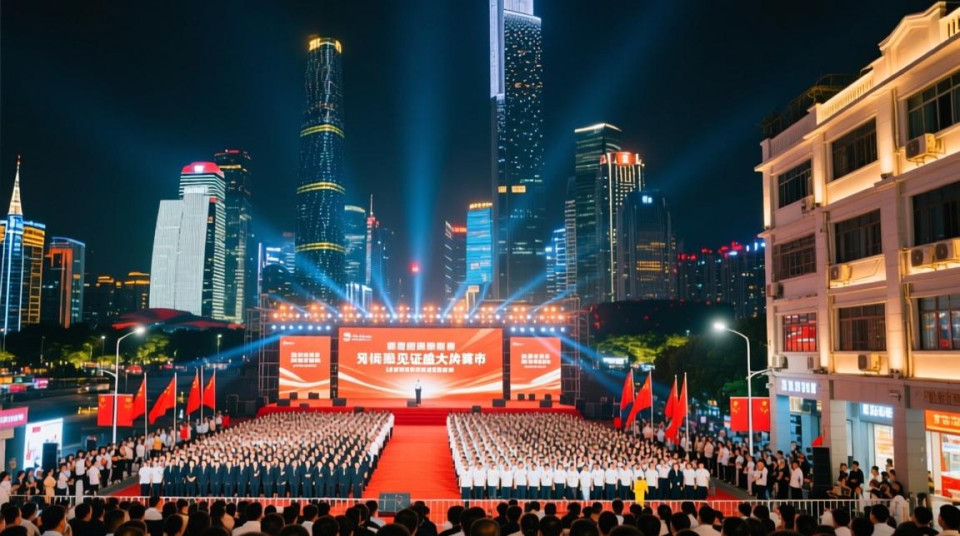 广州市民同姿势共赏开幕式盛况-图3