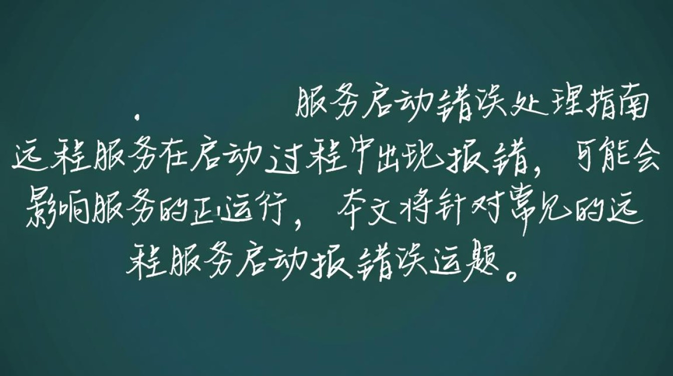 远程服务启动异常排查指南-图2
