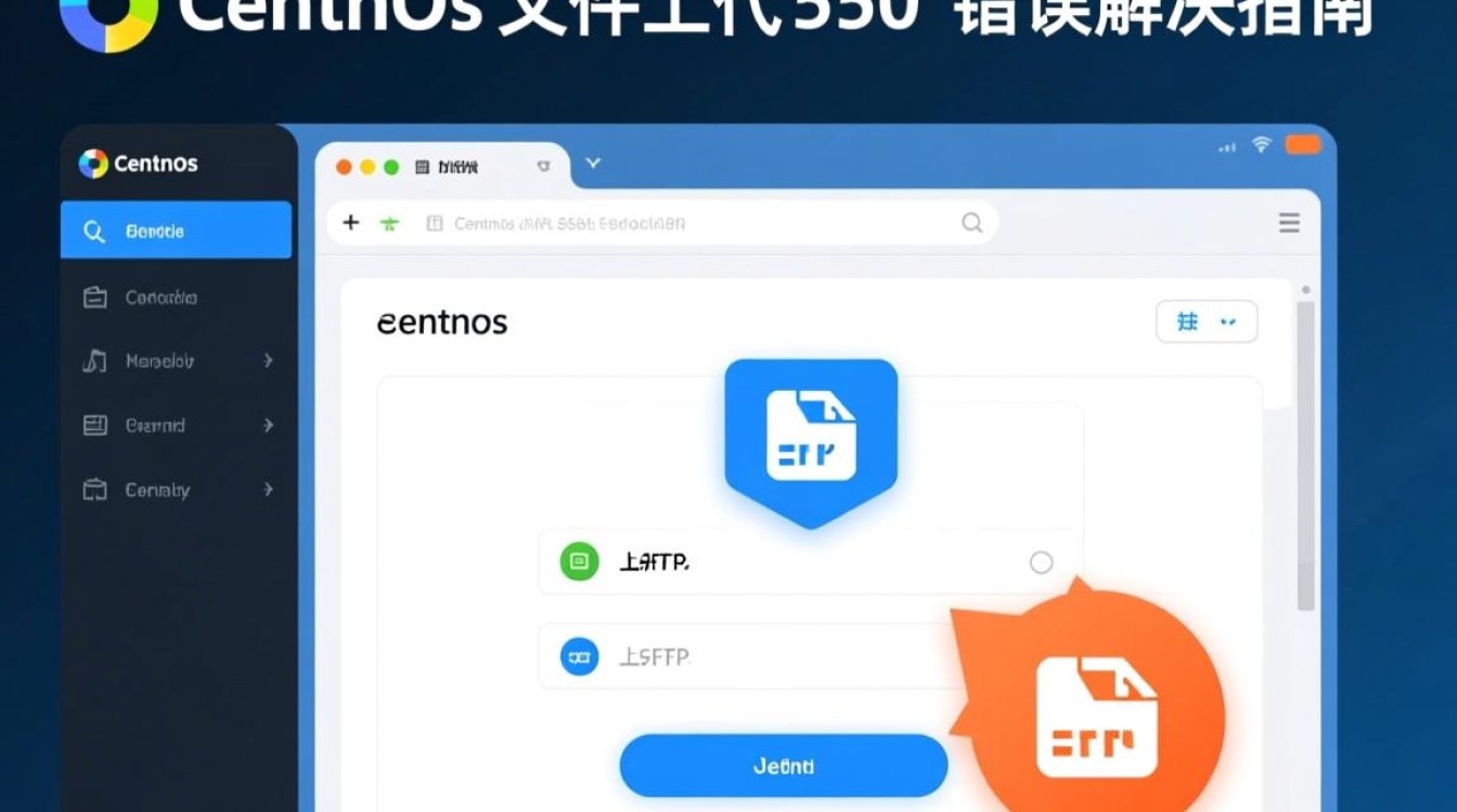 CentOS文件上传遇到550错误原因及解决方法-图2