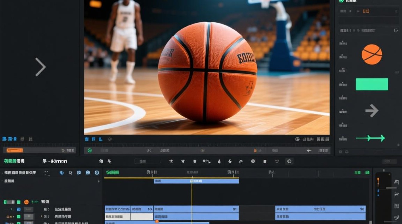 篮球视频剪辑，巧妙转场技巧解析-图1