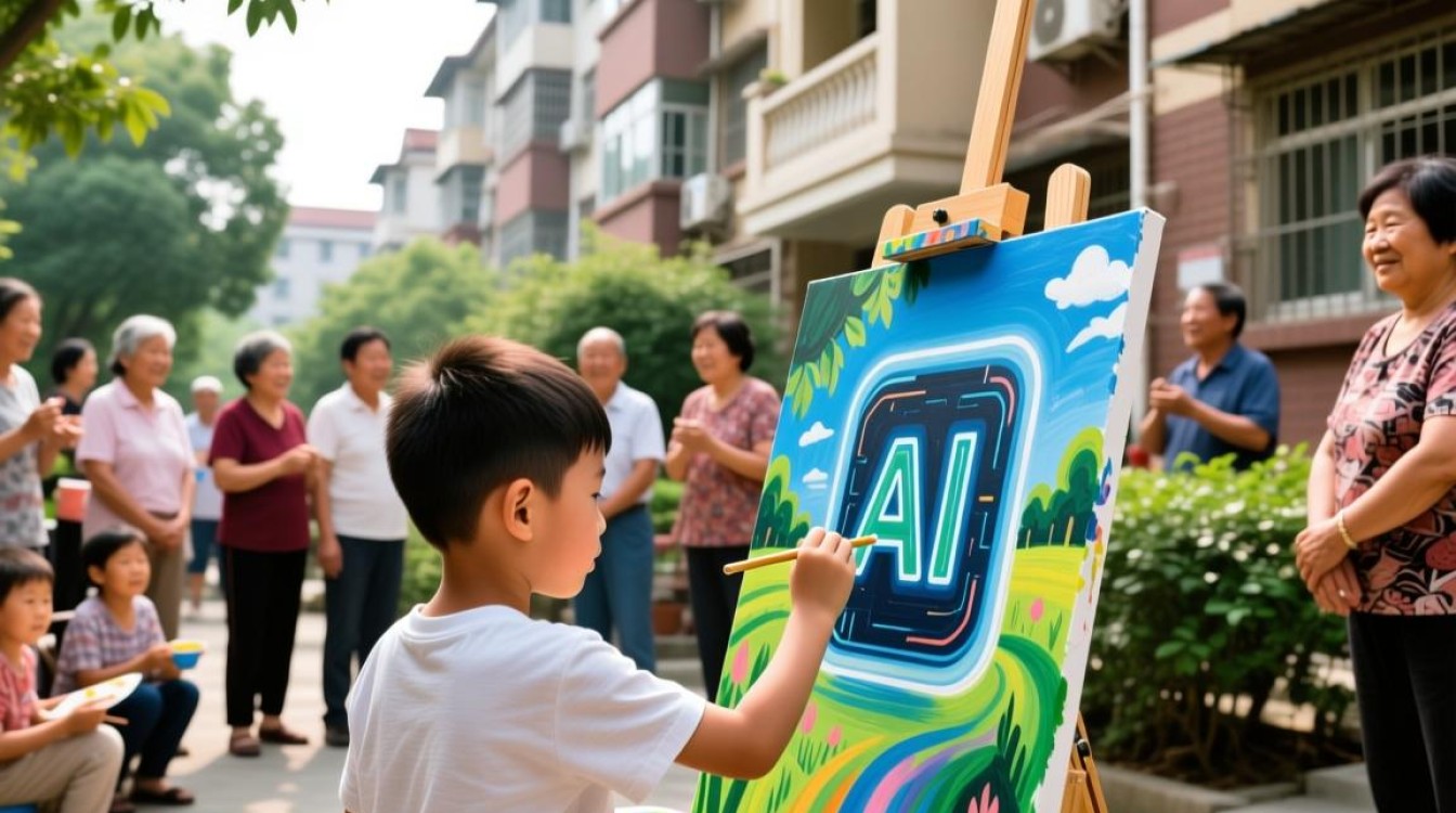 12岁少年AI绘图惊悚亮相，小区居民惊呼不已-图3