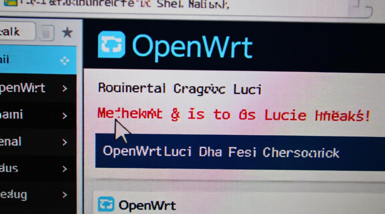 OpenWrt安装Luci错误排查指南-图3
