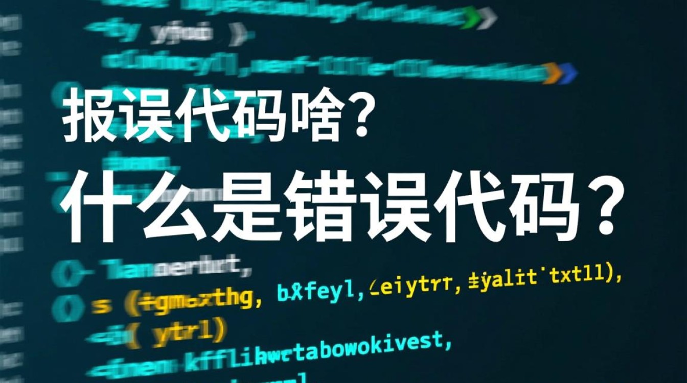 快速识别，报错代码解析指南-图1