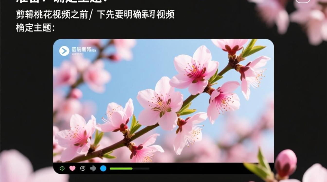 桃花视频剪辑攻略，打造春日浪漫画面-图2