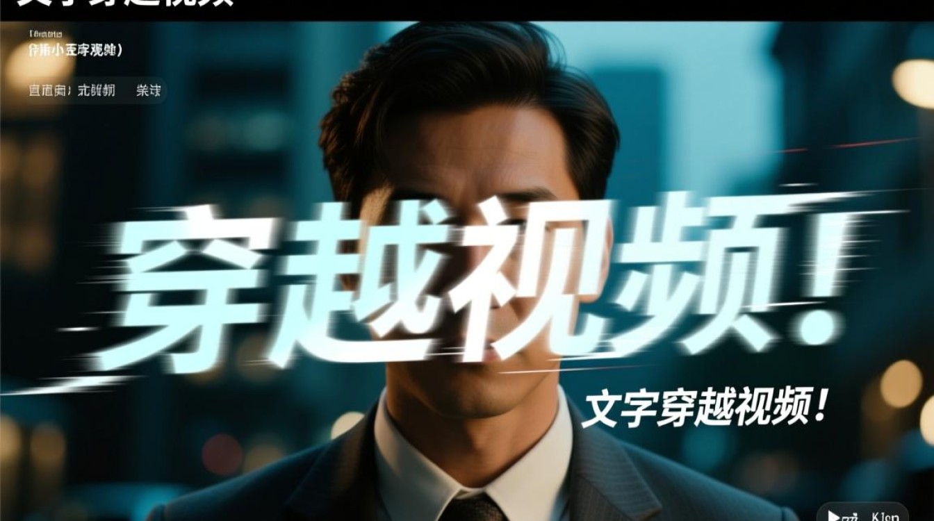 视频剪辑技巧，如何实现文字穿越效果-图2