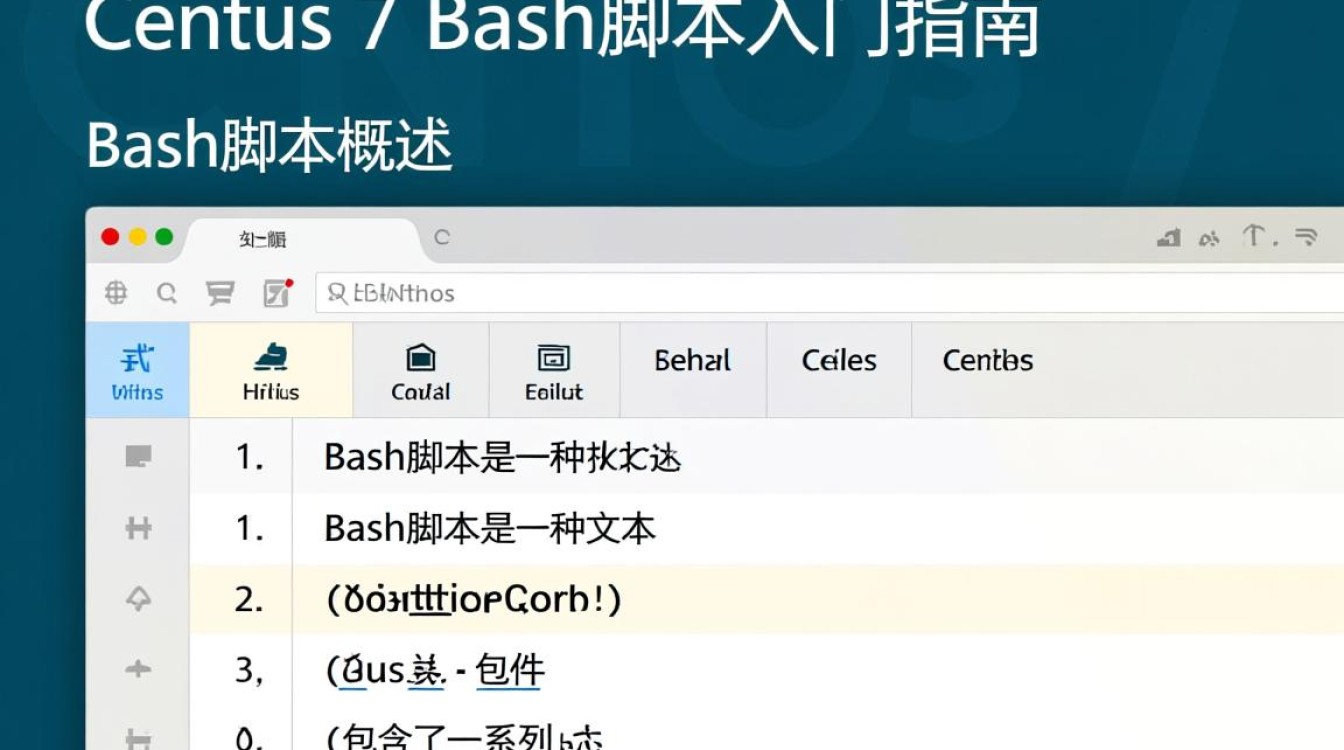 Centos 7环境下Bash脚本编写指南-图2